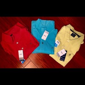 3 IZOD Polo Shirts (XXL)